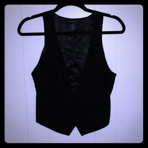 Cute little black vest!